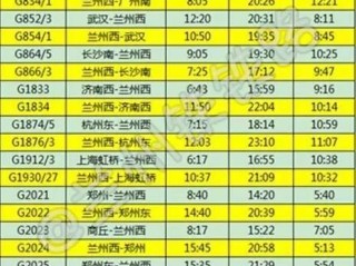 广州至武汉高铁时刻表(广州到武汉高铁票查询时刻表查询)