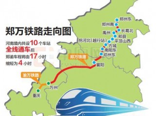郑州至万州铁路(郑州至万州铁路多少公里)
