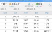 北京到上海的火车时刻表(北京到上海的火车时刻表查询杭州)
