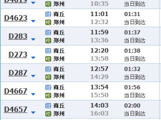洛阳到郑州的火车时刻表(洛阳到郑州的火车时刻表最新)